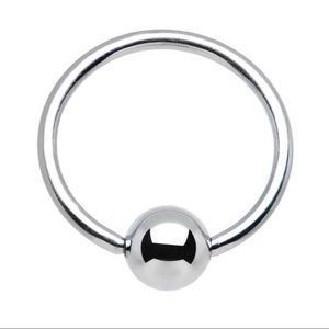 Captive piercing jewelry